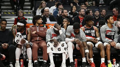 Blazers Injury Report .